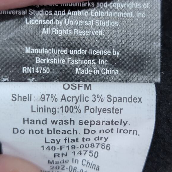 Jurassic World Knit Trapper Beanie w/ Single Pom Pom - Size Youth OSFM - Picture 6 of 6